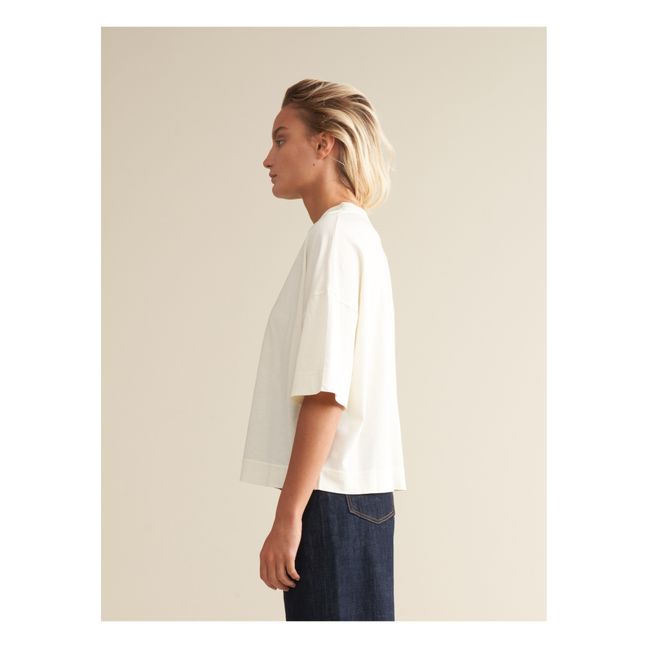 Vim Organic Cotton T-shirt - Women’s Collection | Chalk
