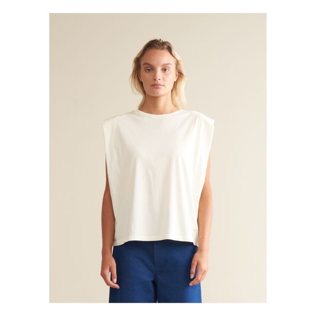 Camisetade algodón orgánico Vice - Colección Mujer | Amarillo palo