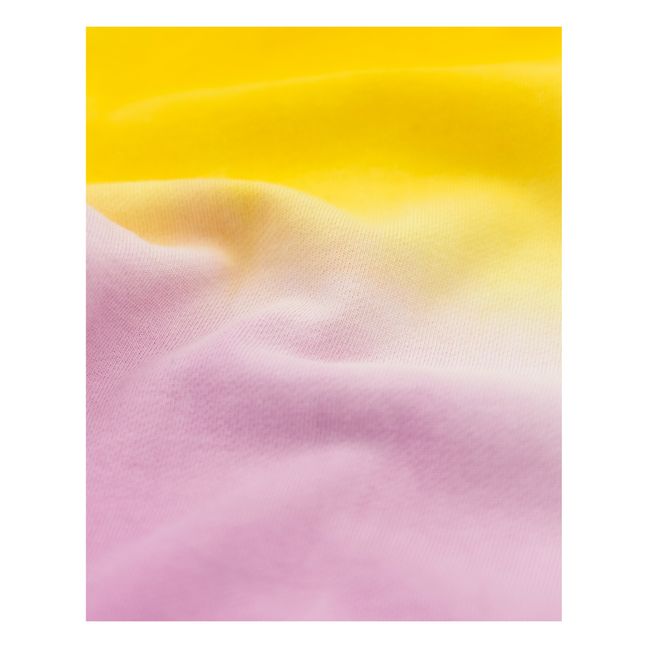 Sweatshirt Aya Tie and Dye Recycelte Baumwolle | Lila