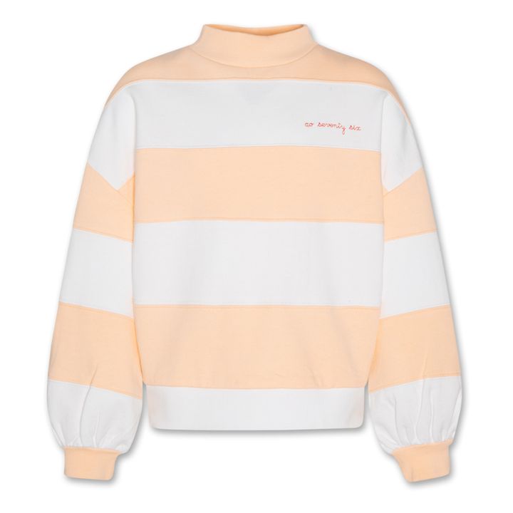 Sweatshirt Coline Seventy Recycelte Baumwolle | Pfirsichfarben- Produktbild Nr. 0