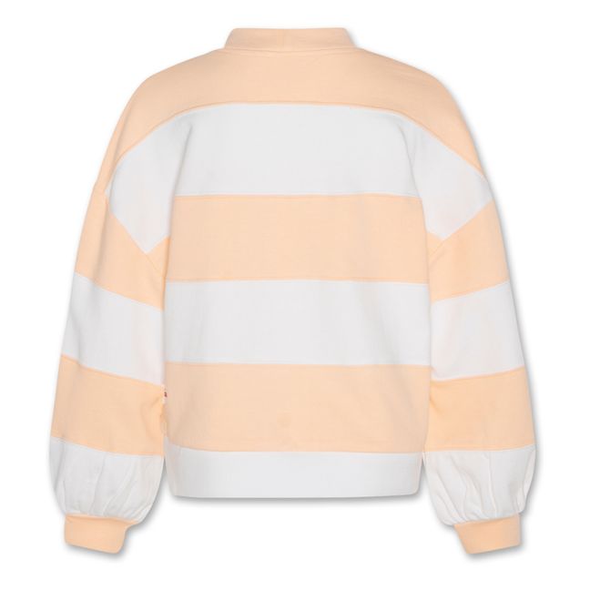 Sweatshirt Coline Seventy Recycelte Baumwolle | Pfirsichfarben