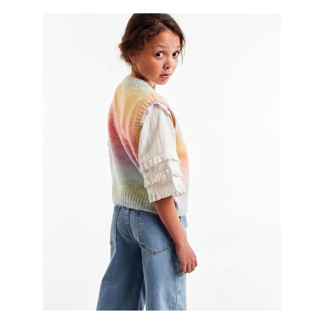 Pull Sans Manches Di | Bleu ciel