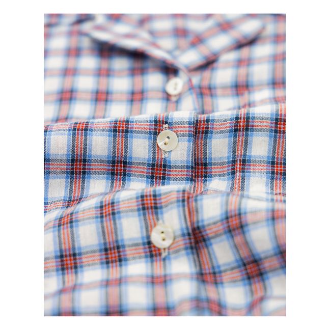 Chemise Carreaux Amelia | Rouge