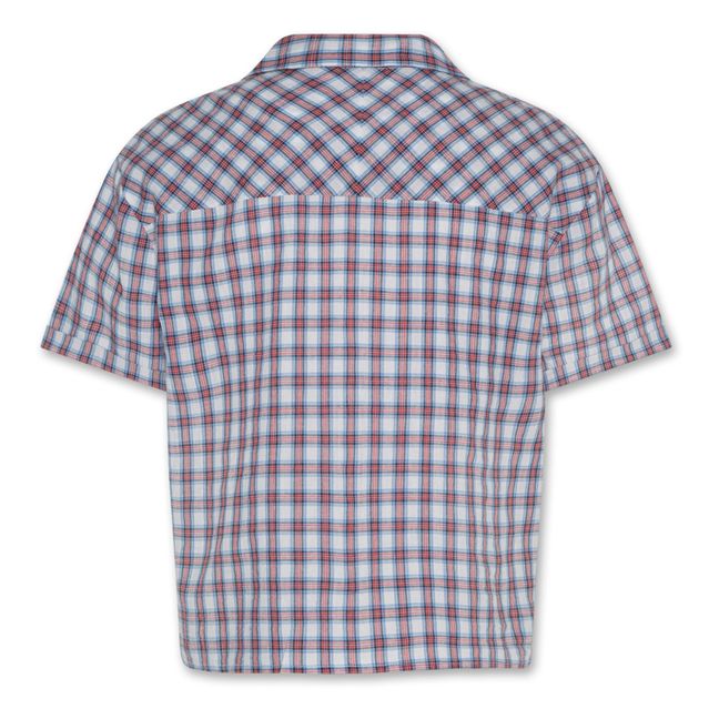 Chemise Carreaux Amelia | Rouge