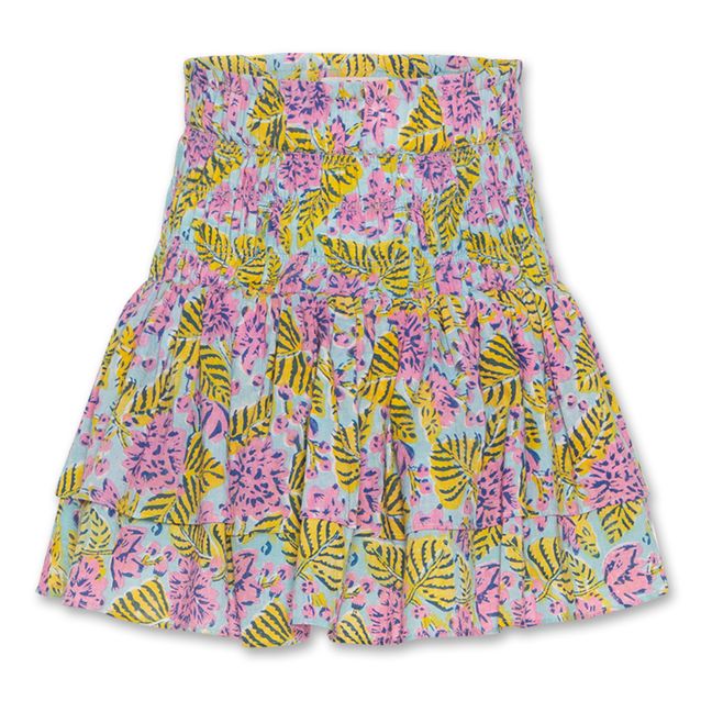 Delphine Floral Skirt | Yellow
