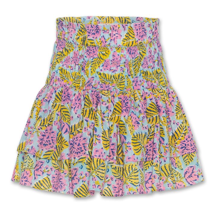 Delphine Floral Skirt | Yellow- Product image n°0
