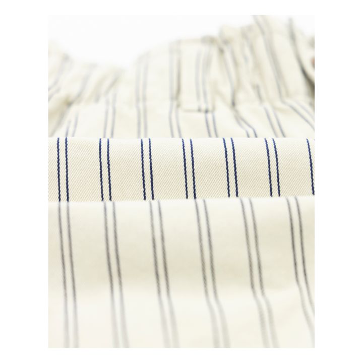 Alba Striped Shorts | Beige- Imagen del producto n°2