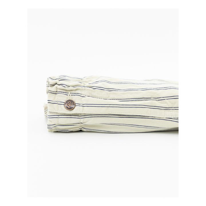 Alba Striped Shorts | Beige- Imagen del producto n°3