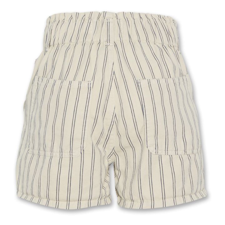 Alba Striped Shorts | Beige- Imagen del producto n°4