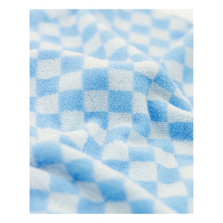 Dori Checked Dress | Azzurro- Immagine del prodotto n°4