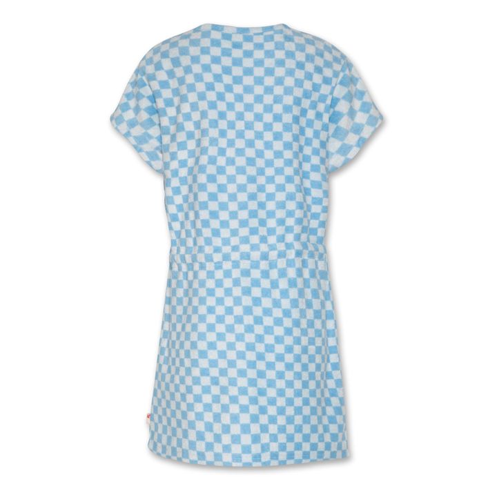 Dori Checked Dress | Azzurro- Immagine del prodotto n°7
