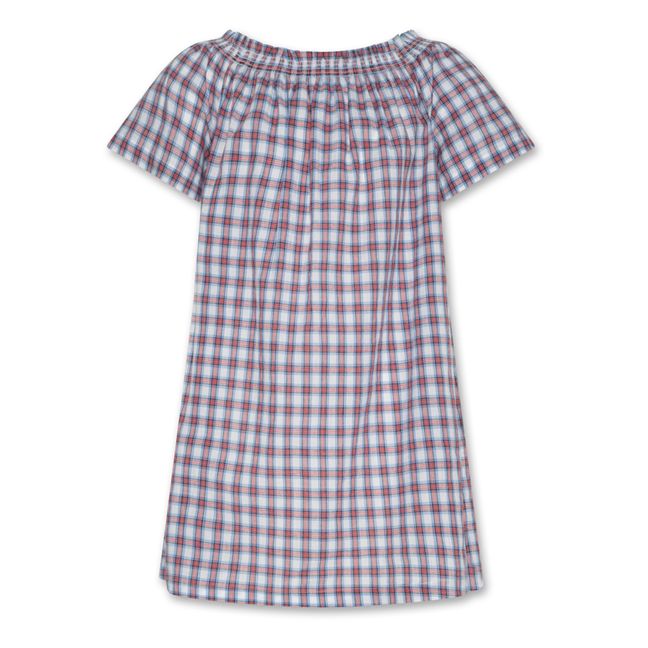 Layla Checked Dress | Rosso