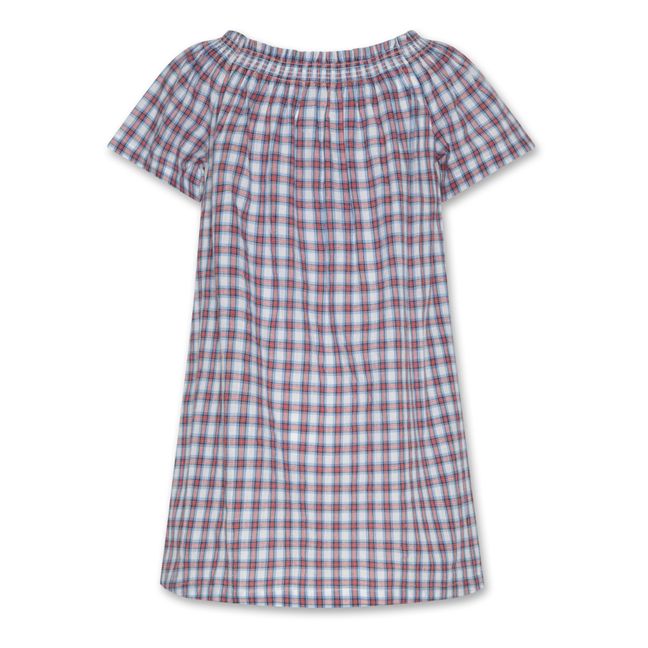 Layla Checked Dress | Rosso