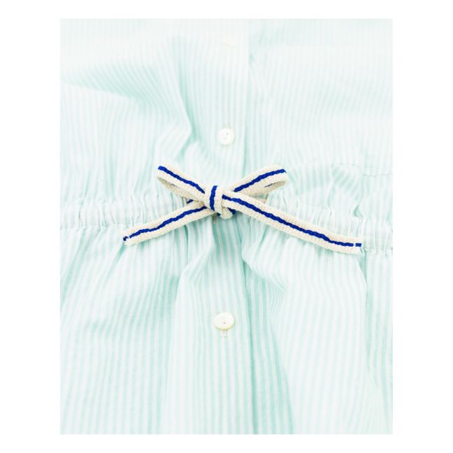 Kleid Streifen Chloe | Hellblau