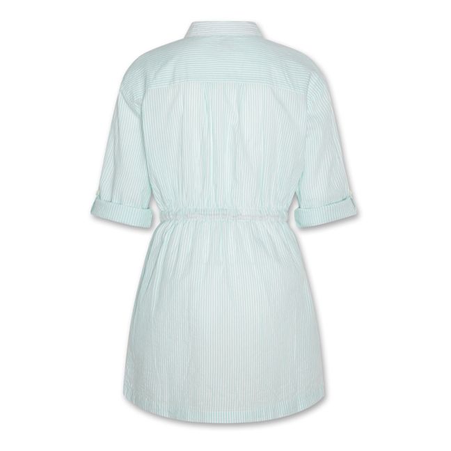 Robe Rayures Chloe | Bleu ciel