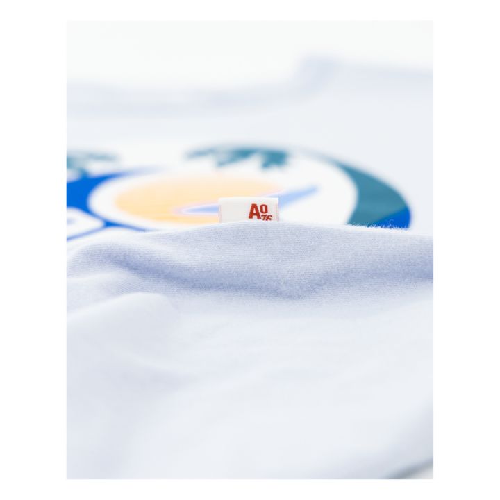T-Shirt Mat Aloha aus recycelter Baumwolle | Hellblau- Produktbild Nr. 4