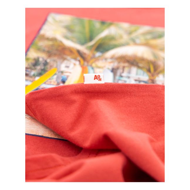 T-shirt Mat Boards Coton Bio | Rouge