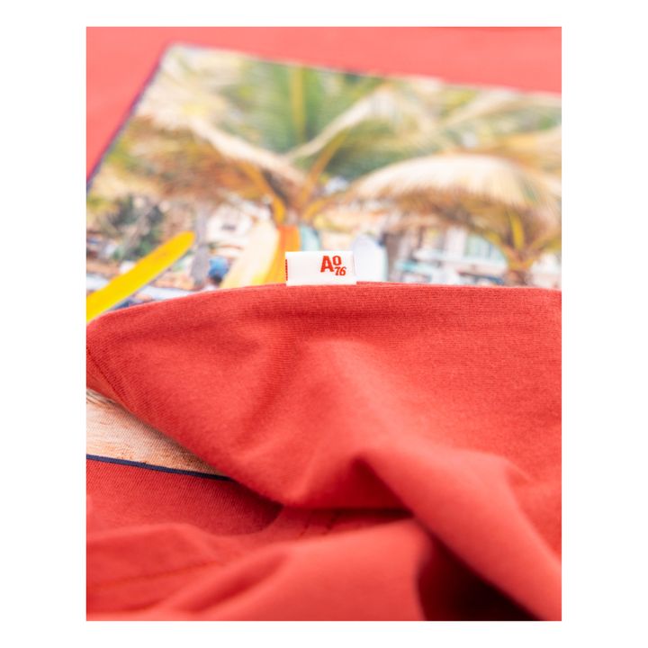T-shirt Mat Boards in cotone organico | Rosso- Immagine del prodotto n°3