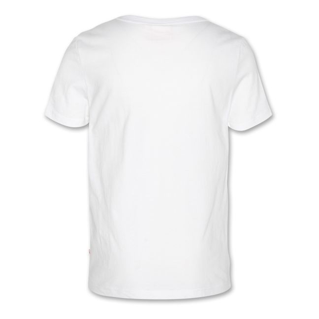 Mat Surfclub Recycled Cotton T-Shirt | Bianco