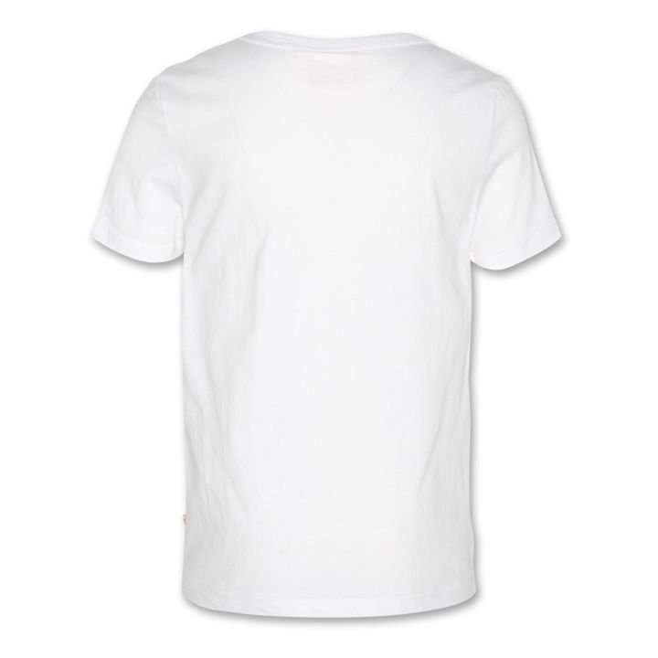 T-Shirt Mat Surfclub aus recycelter Baumwolle | Weiß- Produktbild Nr. 4