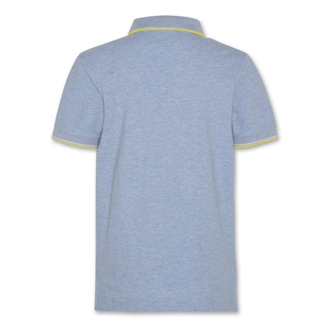Polohemd Carter AO76 | Blau meliert