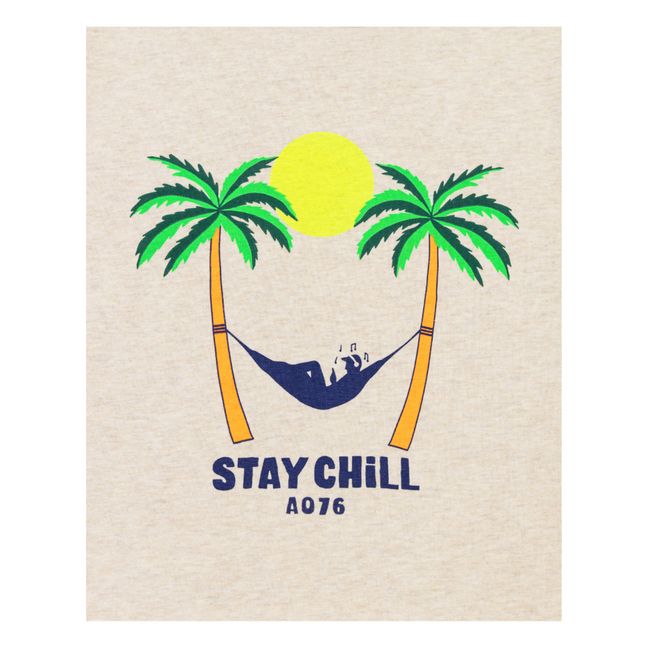 Sudadera de algodón reciclado Tom Stay Chill | Crudo