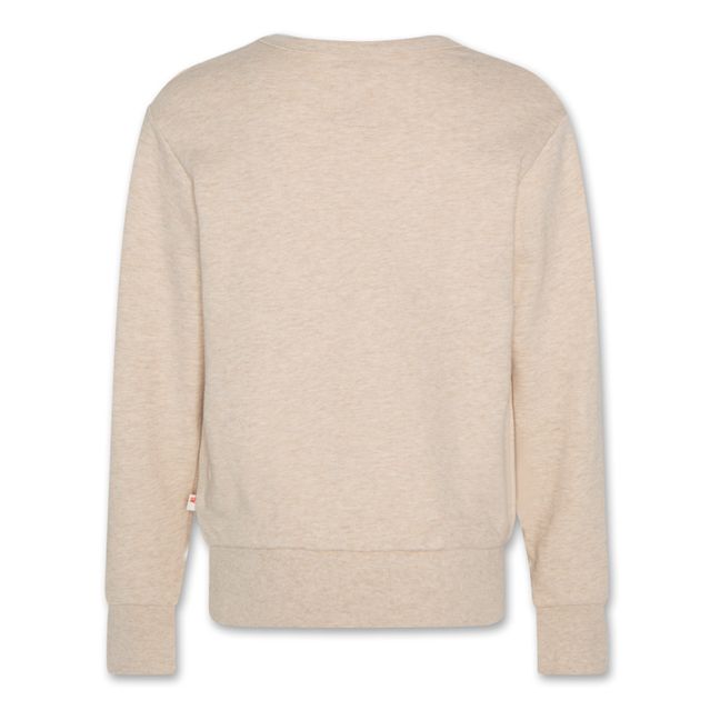 Sudadera de algodón reciclado Tom Stay Chill | Crudo