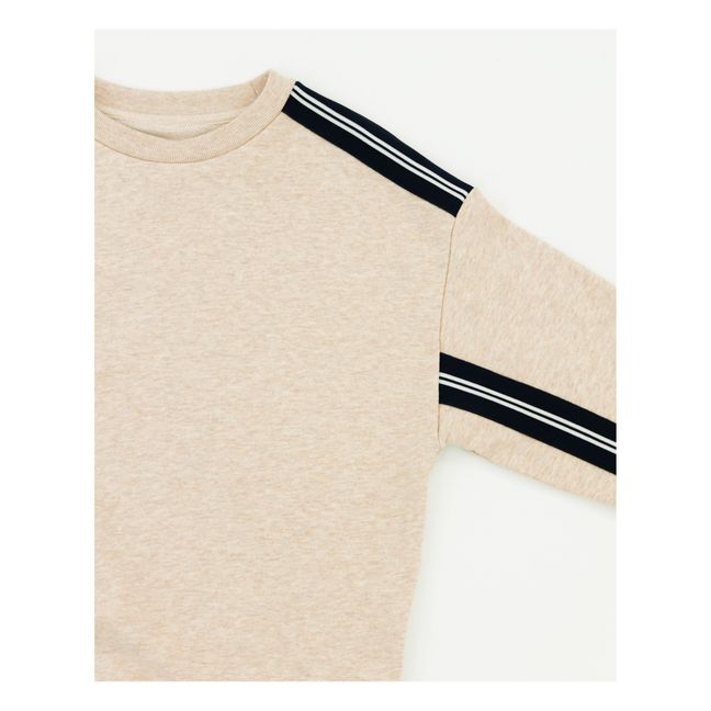 Sweatshirt Zachary Tape recycelte Baumwolle | Hafer
