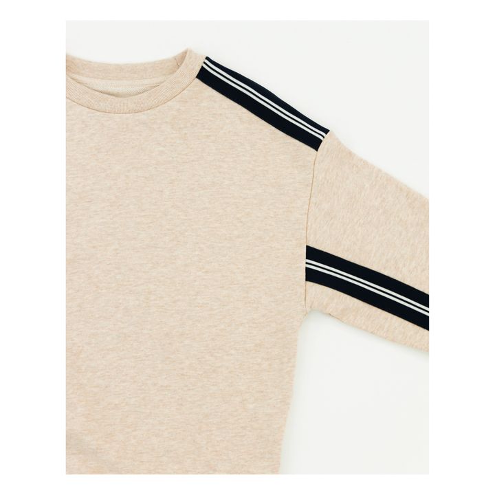 Sweatshirt Zachary Tape recycelte Baumwolle | Hafer- Produktbild Nr. 2