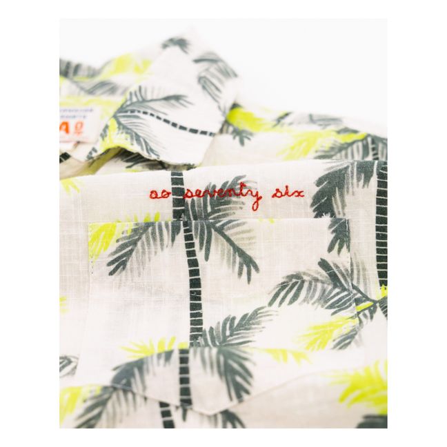 Camicia Hawaiian Palms | Verde