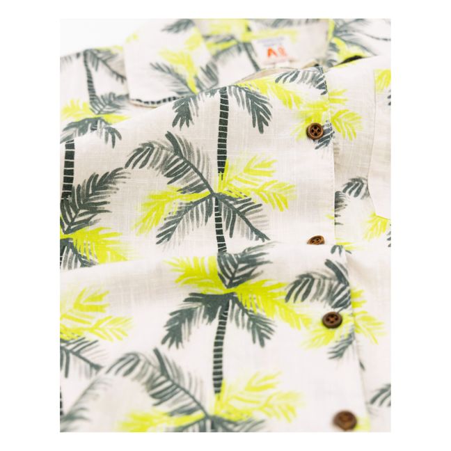 Camicia Hawaiian Palms | Verde