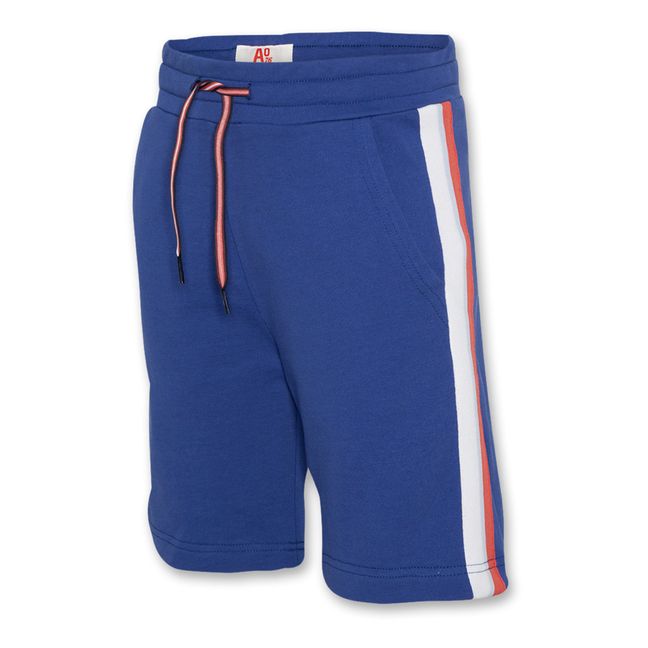 Bermuda Shorts Elliot Tape aus recycelter Baumwolle | Blau