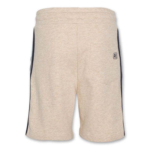 Elliot Tape Recycled Cotton Bermuda Shorts | Oatmeal