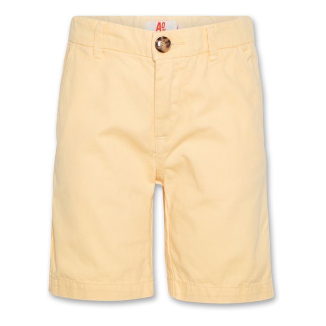 Barry Chino Bermuda Shorts | Pale yellow