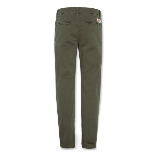 Pantaloni Barry Chino | Verde oliva