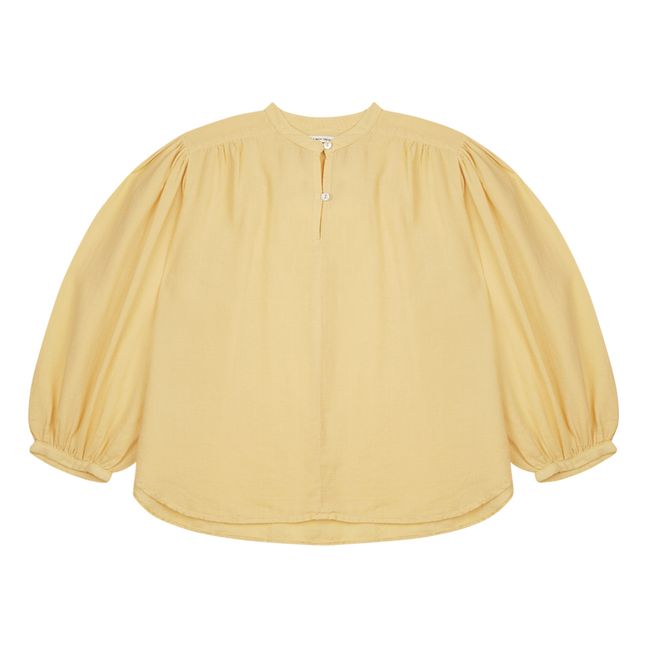 Blouse Coton Bio Olivia | Jaune pâle