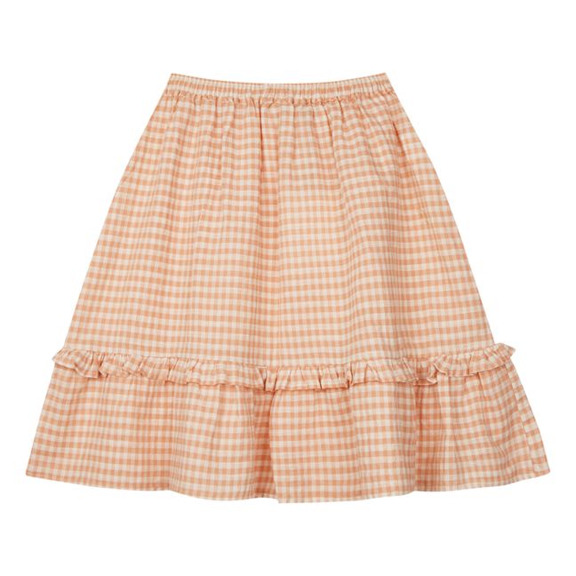 Petra Organic Cotton Skirt | Pale pink