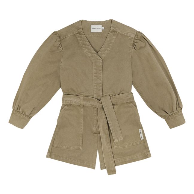 Mono corto Better Cotton Initiative Gabriella | Verde Kaki