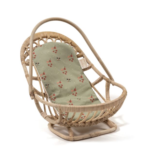 Doll Seat with Seasonal Fruit Print Cushion for Baby Dolls