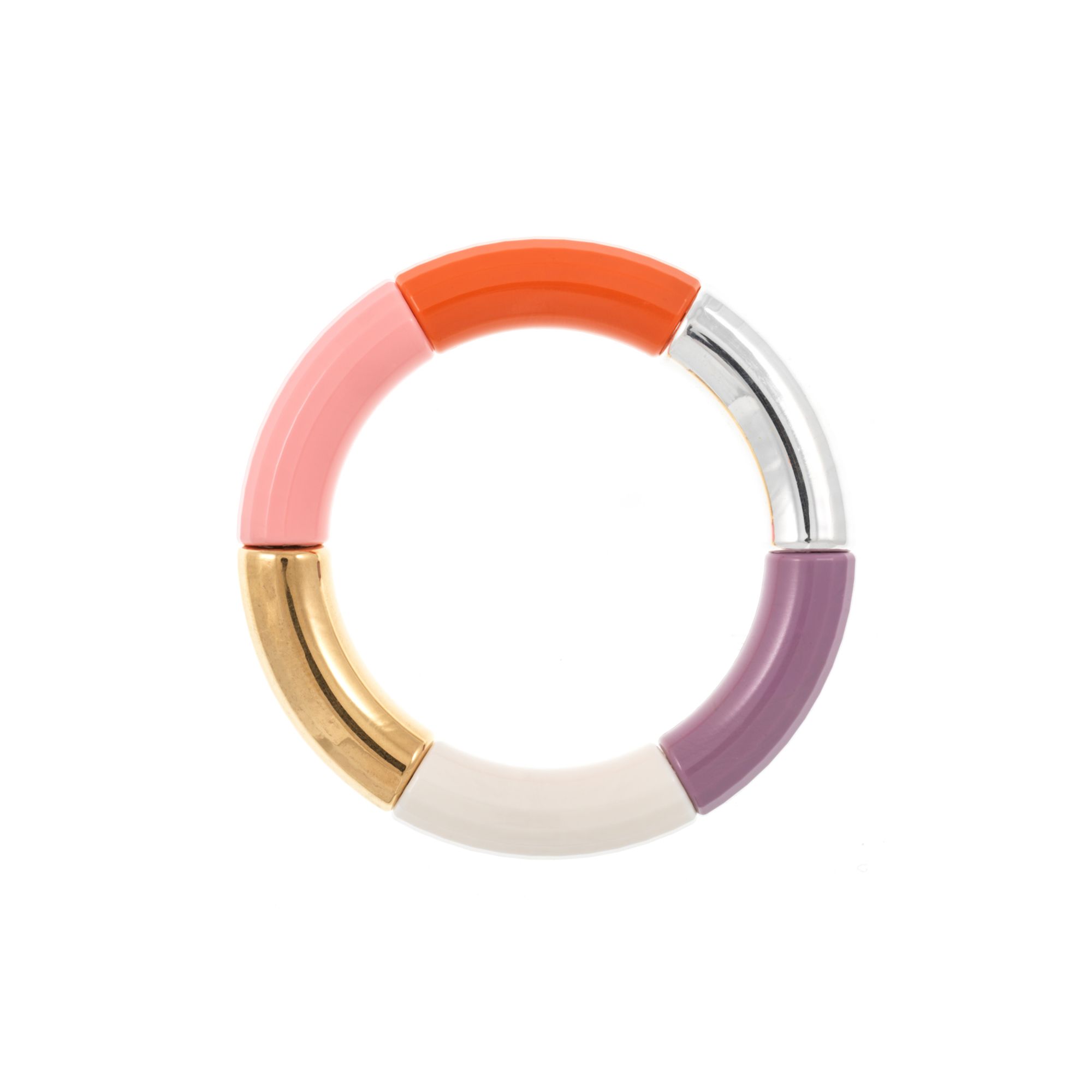 Cam Gold Plated Resin Bracelet | Gold- Produktbild Nr. 0