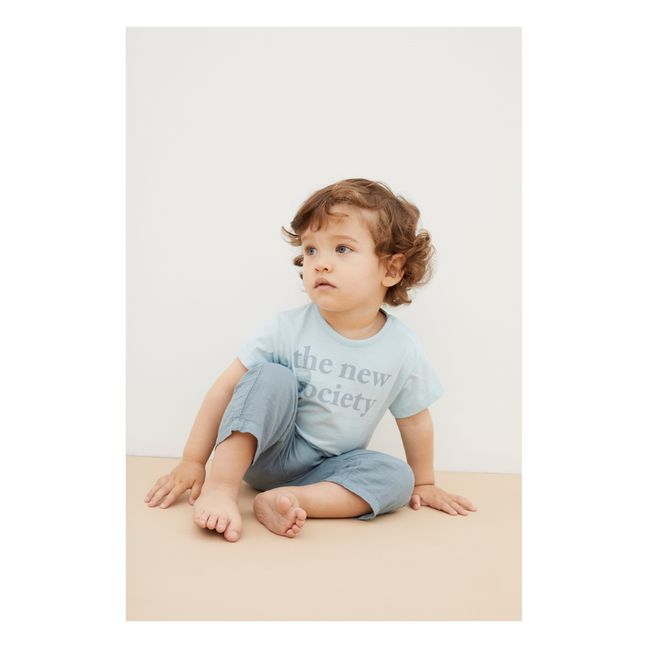 Baby-T-Shirt Better Cotton Initiative Logo | Hellblau