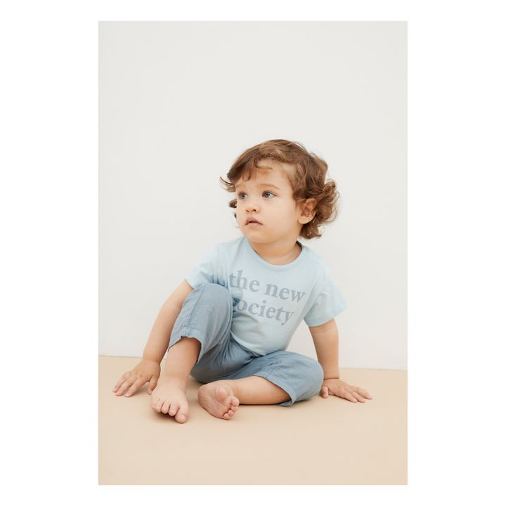 Baby-T-Shirt Better Cotton Initiative Logo | Hellblau- Produktbild Nr. 1