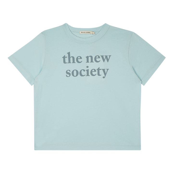 Camiseta Better Cotton Initiative Logo | Azul Cielo- Imagen del producto n°0