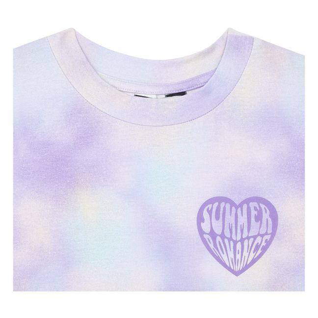T-Shirt Tie & Dye Coton Bio | Mauve