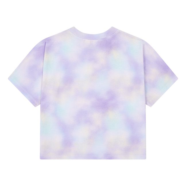 T-Shirt Tie & Dye Coton Bio | Mauve