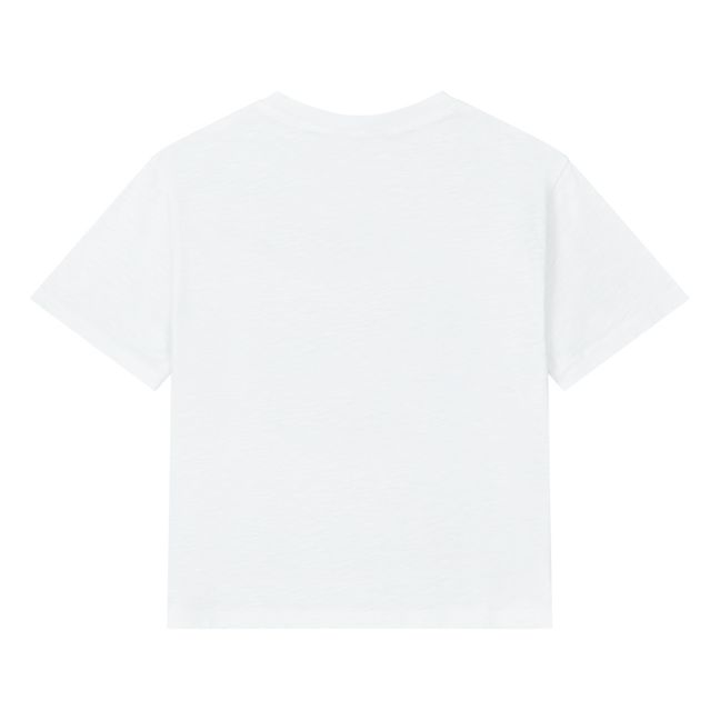 Organic Cotton Shell Inn T-Shirt  | Bianco