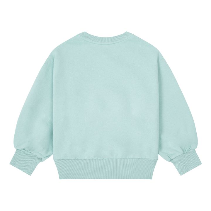 Organic Cotton Salty Sisters Sweatshirt  | Turchese- Immagine del prodotto n°2