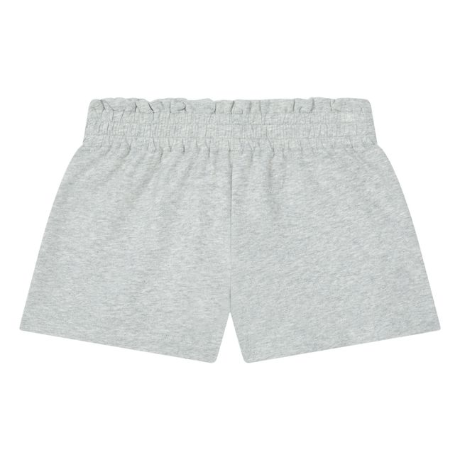 Organic Cotton Shell Pocket Shorts | Gris Jaspeado