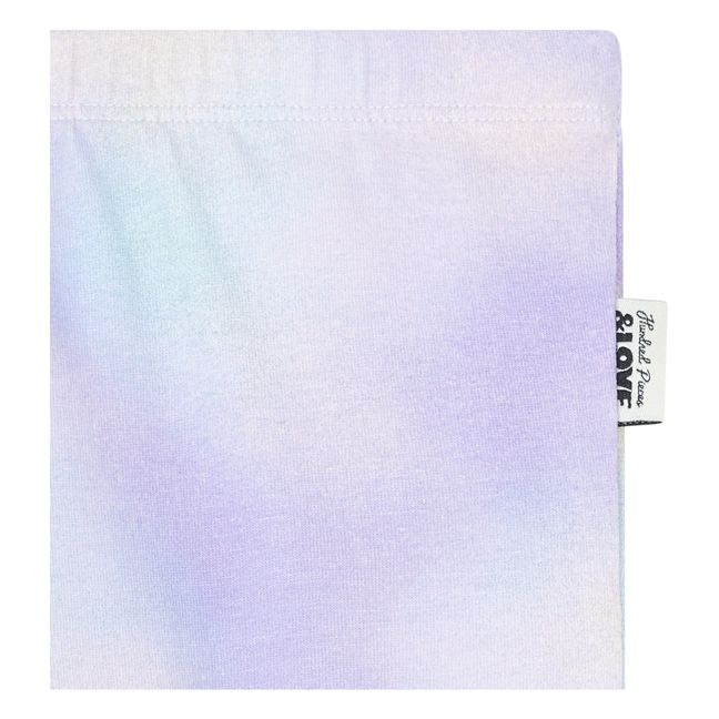 Organic Cotton Tie-Dye Leggings  | Mauve