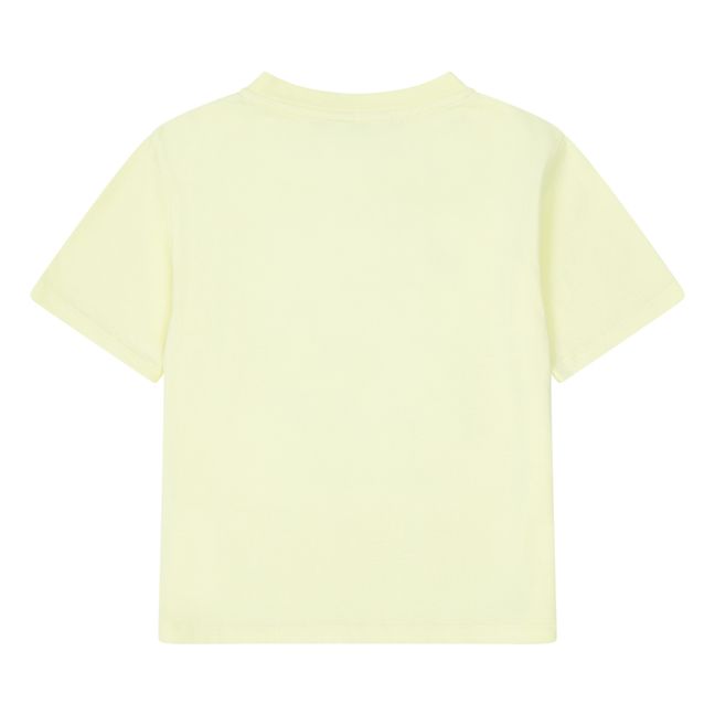 Organic Cotton Holiday T-Shirt  | Lemon yellow